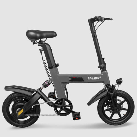 P14 Foldable eBike  (Grey)