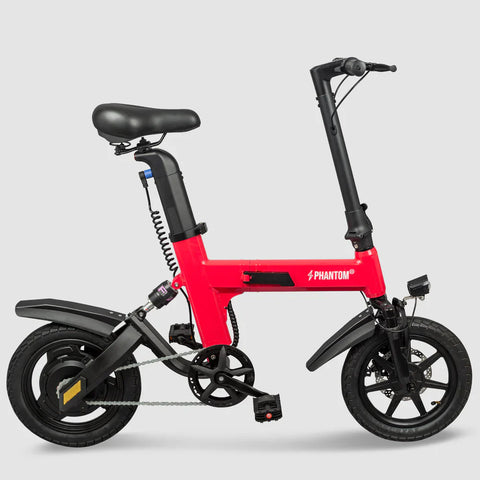 P14 Foldable eBike  (Red)