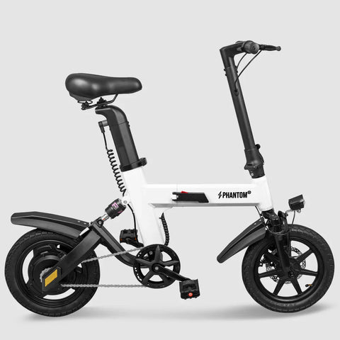 P14 Foldable eBike  (White)