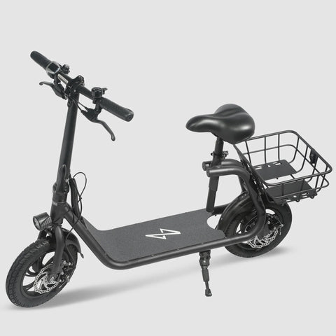 Commuter R1 Seated Escooter (Black)