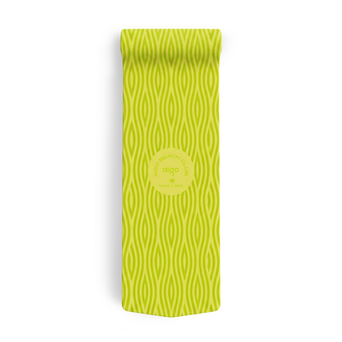 aigo Floating Water Mat (Lime Wave)