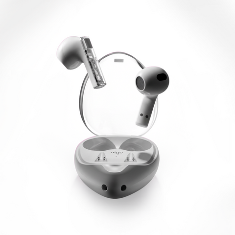 aigo TK03 Bluetooth Earbuds (White)
