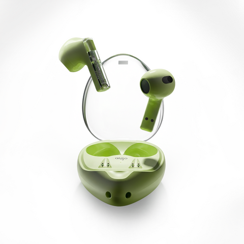 aigo TK03 Bluetooth Earbuds (Green)